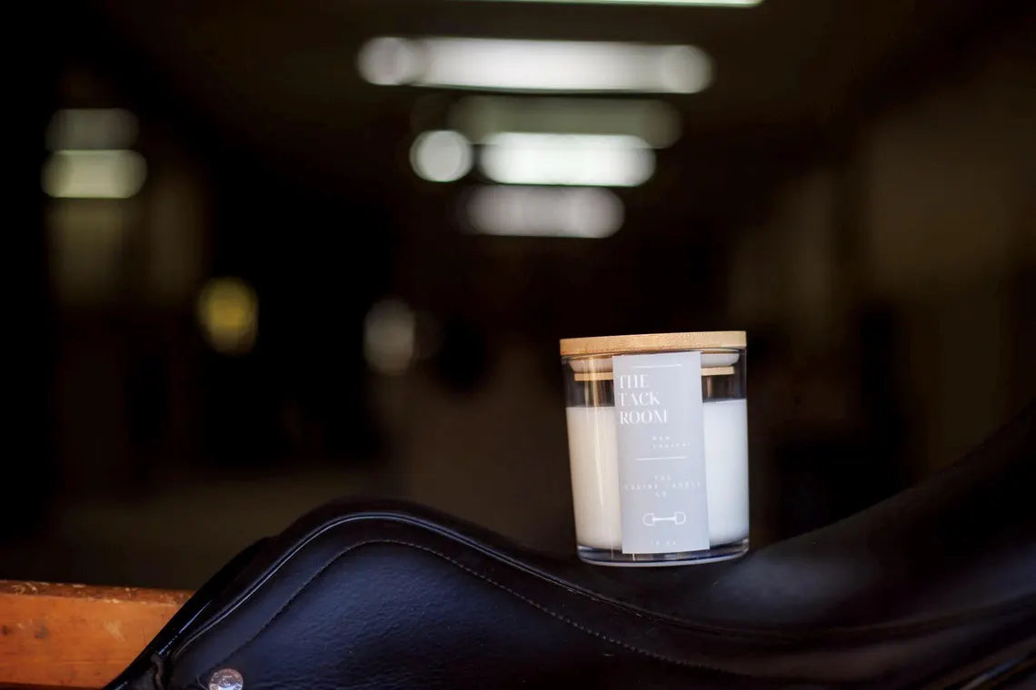 The Equine Candle Co Tack Room Candle