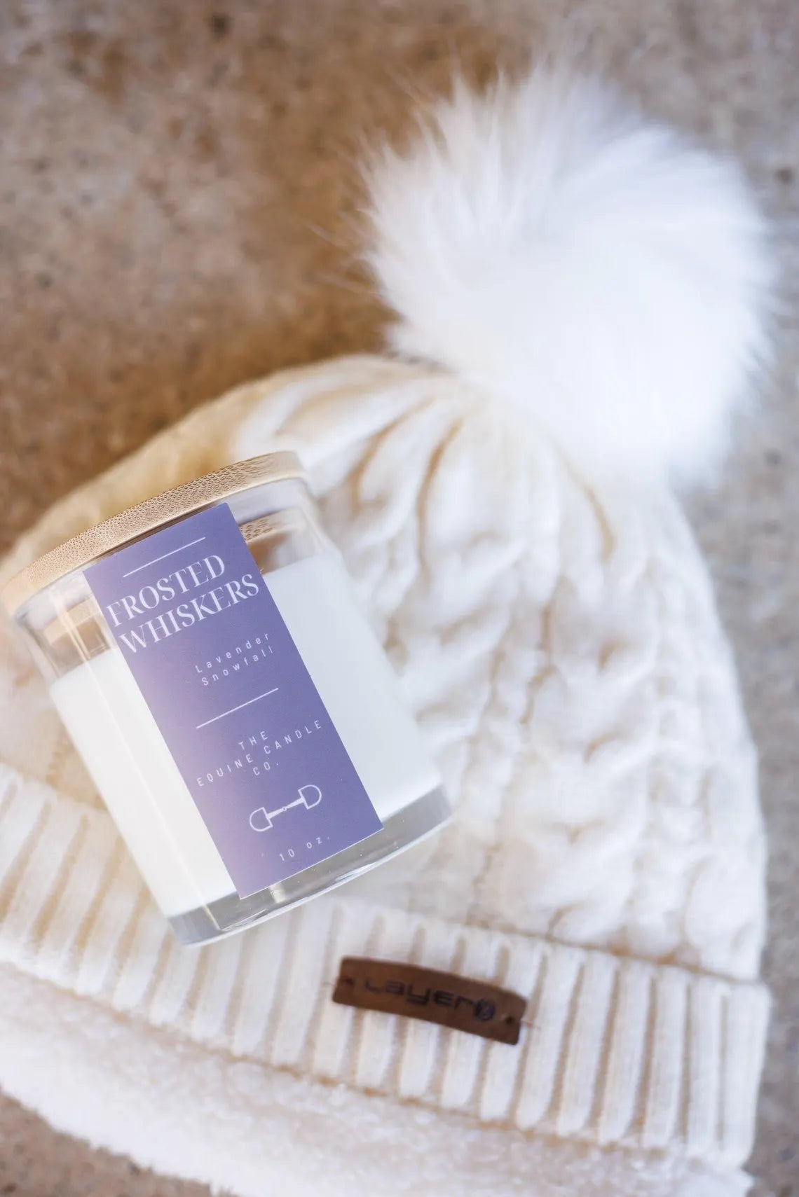 The Equine Candle Co Frosted Whiskers Candle