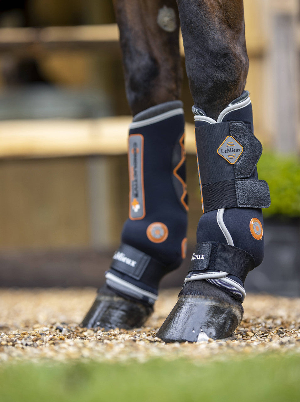 LeMieux Conductive Magno Boots - supporting