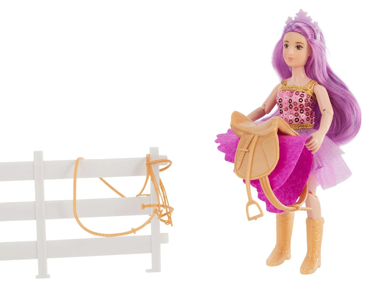 SALE Breyer Lyra - Unicorn Rider with Tack