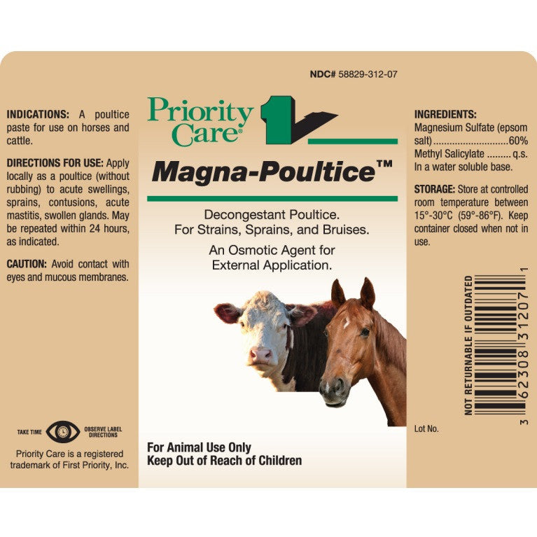 Priority Care Magna Poultice Paste - sku to order - 15980