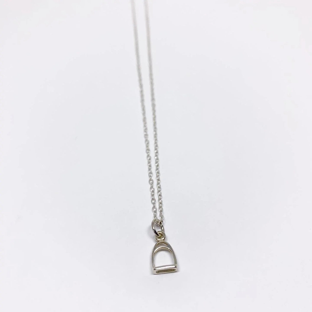 Jennifer Cervelli Mini Stirrup Charm Necklace - sku to order - 115273