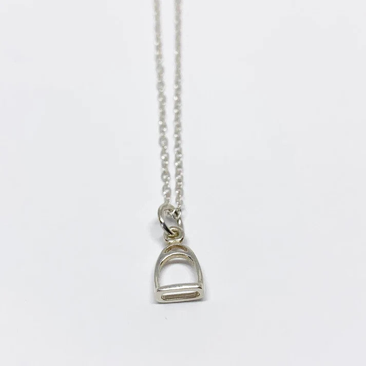 Jennifer Cervelli Mini Stirrup Charm Necklace - sku to order - 115273