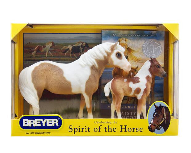 Breyer Misty & Stormy - Models and Book Set - sku to order - 199266