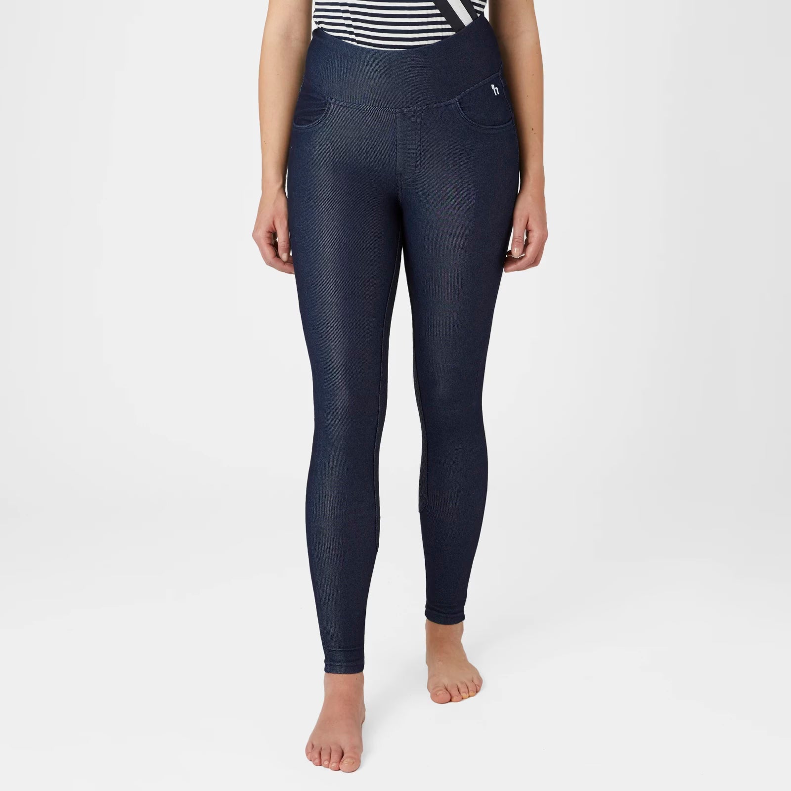 Sale Horze Katia Denim Look Full Seat Tights