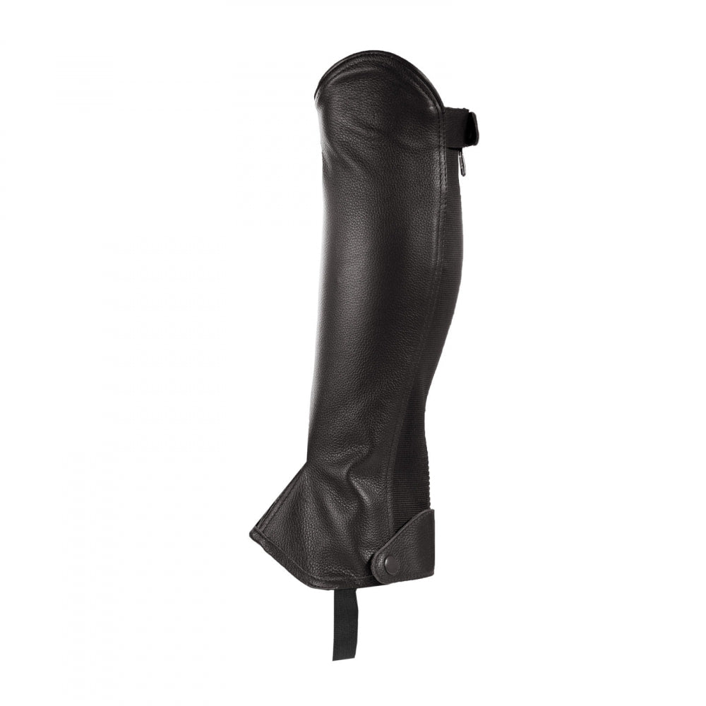 Sale Horze Kids Leather Half Chaps - Elastic