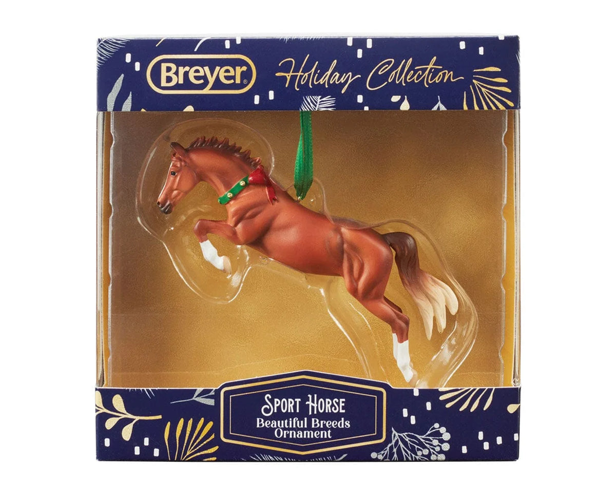 Breyer 2026 Beautiful Breeds Ornament - Sport Horse