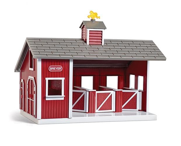 Breyer Red Stable Playset