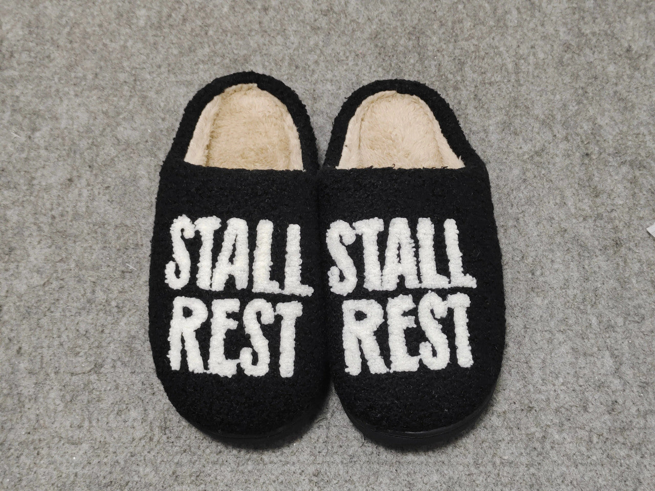 Dreamers & Schemers Stall Rest Slippers - supporting