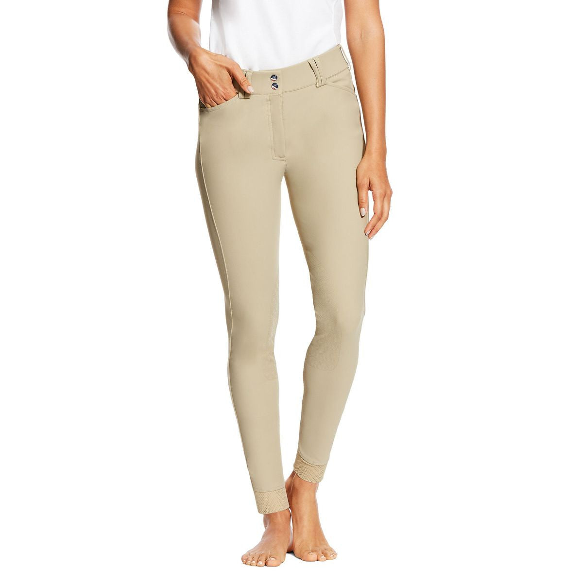 Ariat Women's Tri Factor EQ Grip Breeches - supporting