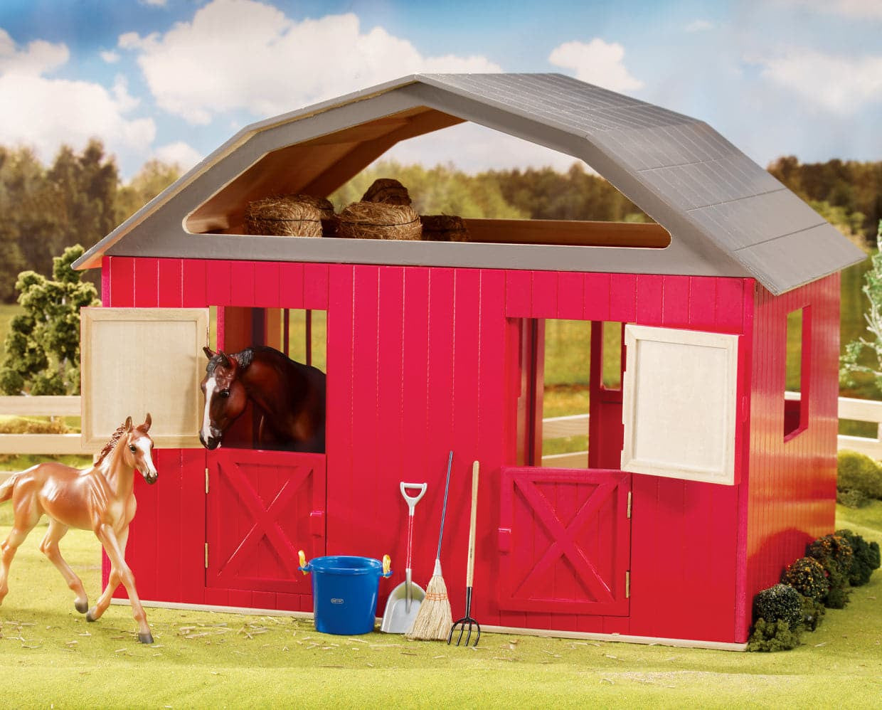 Breyer Two-Stall Barn - sku to order - 199263