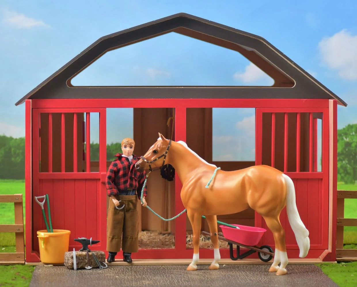 Breyer Two-Stall Barn - sku to order - 199263