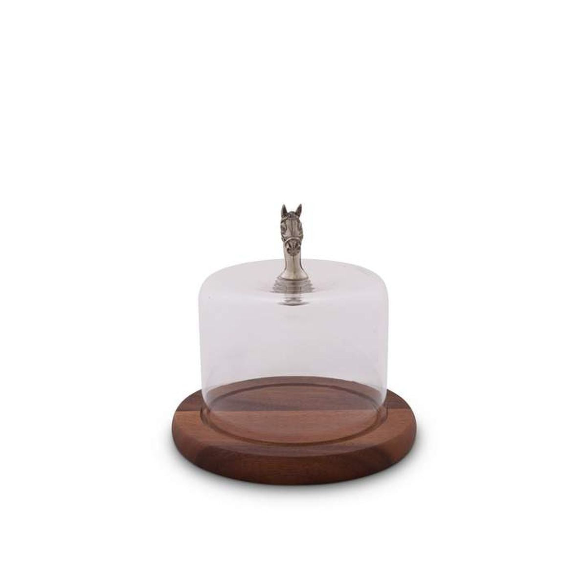 Vagabond Glass Covered Wooden Equestrian Cheese Board - sku to order - 108228