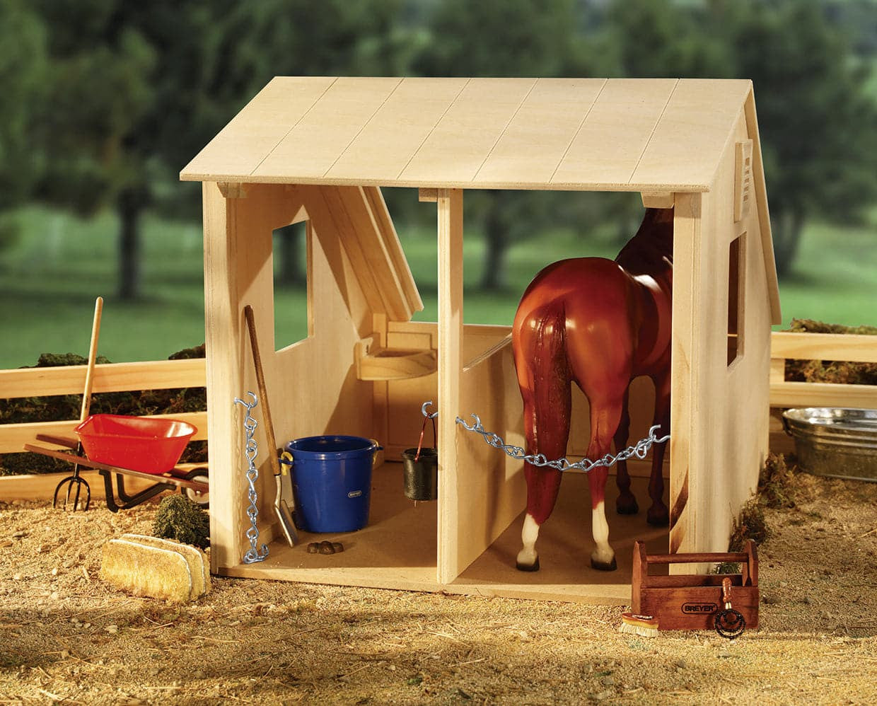 Breyer Wood Stable - sku to order - 9641