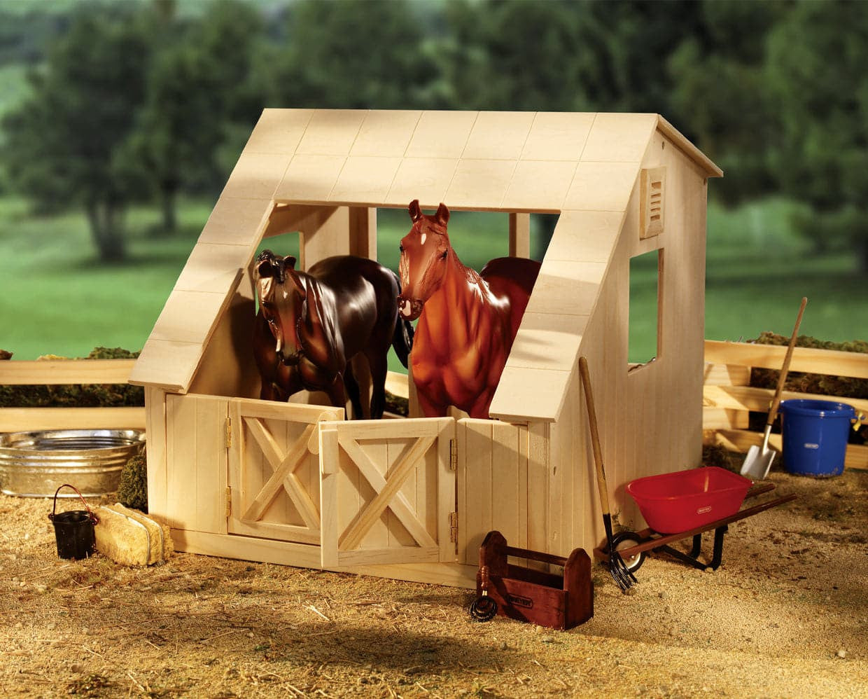 Breyer Wood Stable - sku to order - 9641