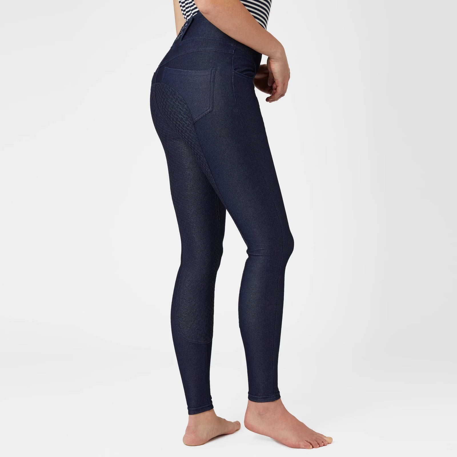 Sale Horze Katia Denim Look Full Seat Tights